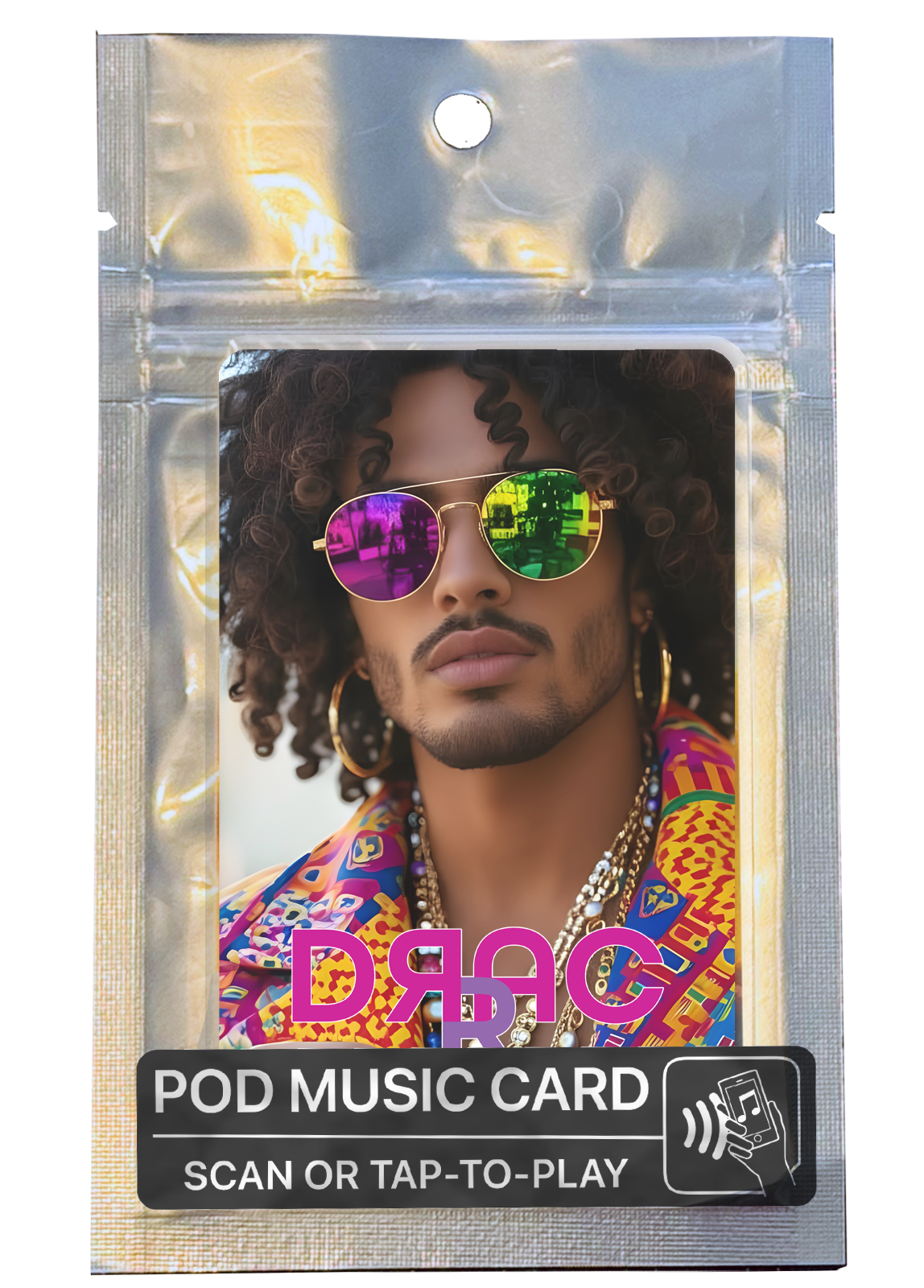 TapTunes POD Music Card retail ready packaging